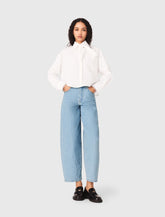 Maje Sale / Textured balloon jeans