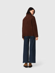 Maje Outlet / Wide jeans with patch pockets