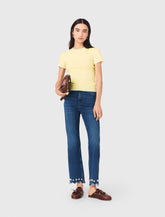 Maje Shop / Beaded bootcut jeans