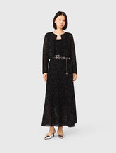 Maje Discount / Rhinestone knit cardigan