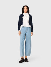 Maje New / Jewelled bow-button cardigan