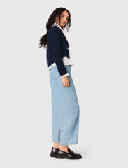 Maje New / Jewelled bow-button cardigan