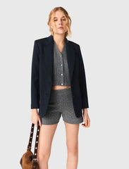 Maje Shop / Knit shorts with rhinestones