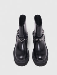 Maje On Sale / Leather biker boots