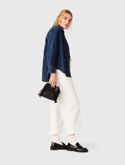Maje Shop / Leather bag with chain strap