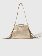 Maje On Sale / Metallic leather Miss M mini bag