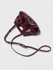 Maje Outlet / Crackled leather Milpli mini Clutch