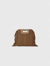 Maje New / M mini bag in suede leather
