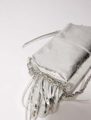 Maje Outlet / Miss M leather clutch bag