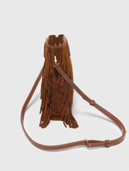 Maje Shop / Topstitched suede M bag