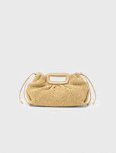 Maje New / Mipli bouclé effect clutch bag