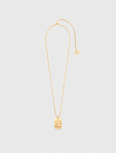 Maje Sale / Zodiac sign plaque necklace