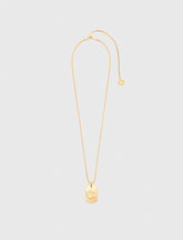 Maje Outlet / Zodiac sign plaque necklace