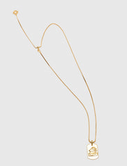 Maje Shop / Zodiac sign plaque necklace