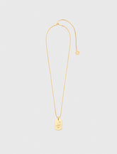 Maje Discount / Zodiac sign plaque necklace