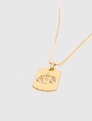 Maje Shop / Zodiac sign plaque necklace