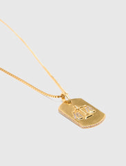 Maje Shop / Zodiac sign plaque necklace