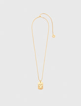 Maje Discount / Zodiac sign plaque necklace