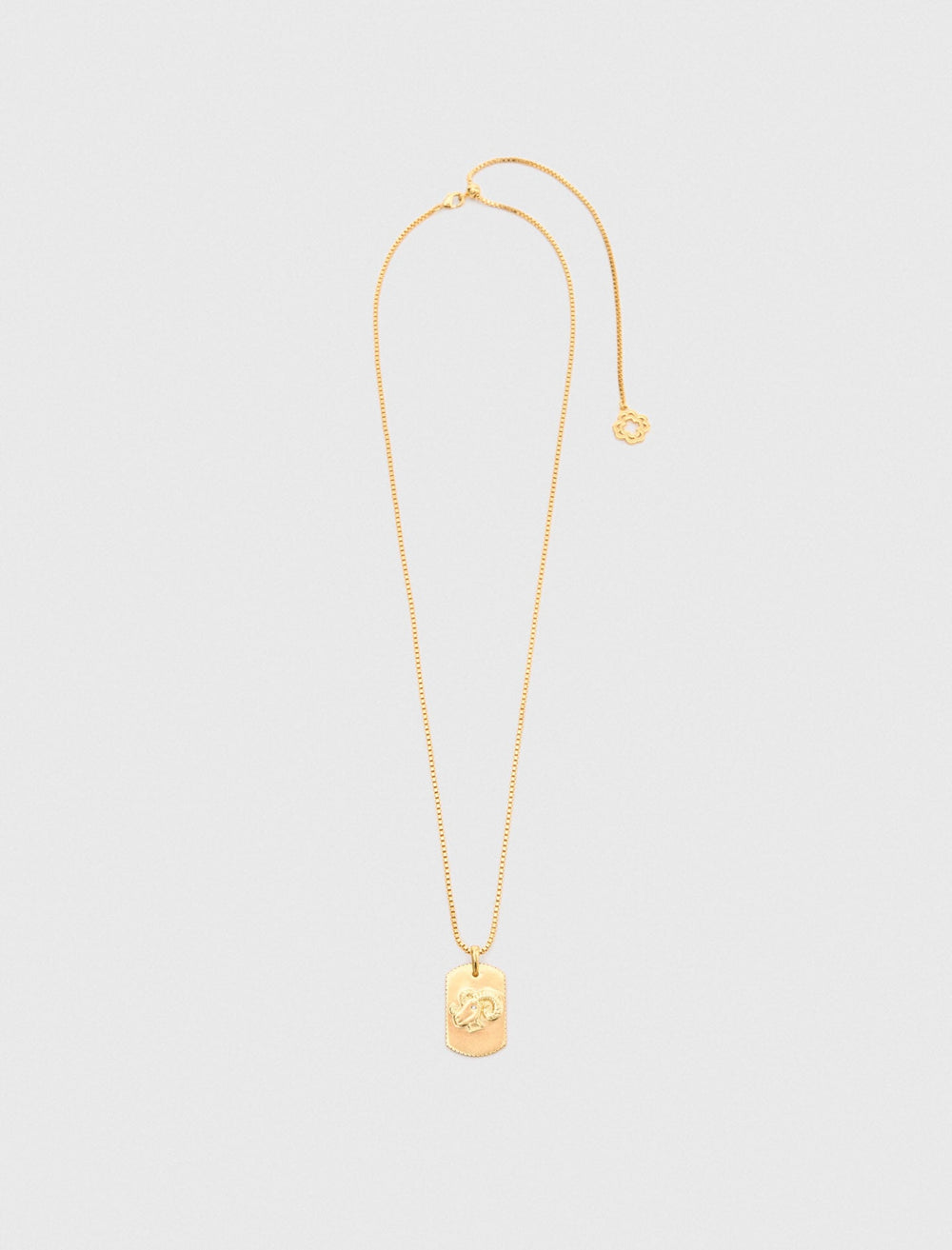 Maje Online / Zodiac sign plaque necklace