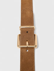 Maje Sale / Double buckle suede belt