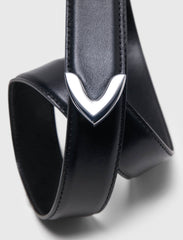Maje New / Smooth leather belt