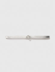 Maje On Sale / Slim belt with Clover buckle