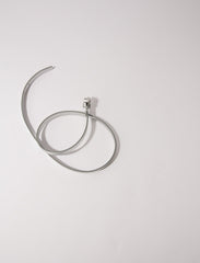 Maje On Sale / Slim belt with Clover buckle