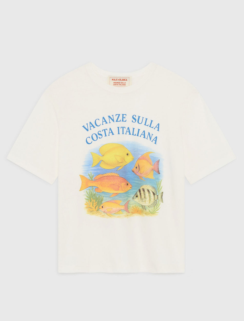 Maje Online / T-shirt with fish print