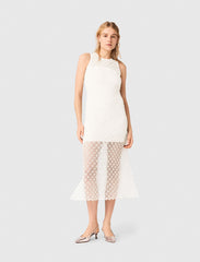 Maje On Sale / Rhinestone crochet maxi dress