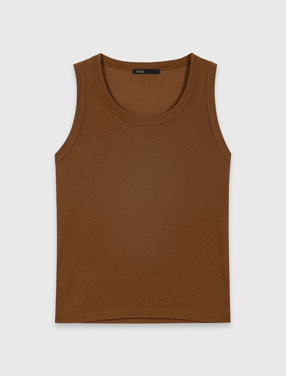 Maje Outlet / Rib knit vest top