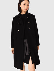 Maje Sale / Long wool blend coat