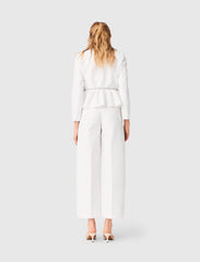 Maje Discount / Cropped jacket with jewelled belt