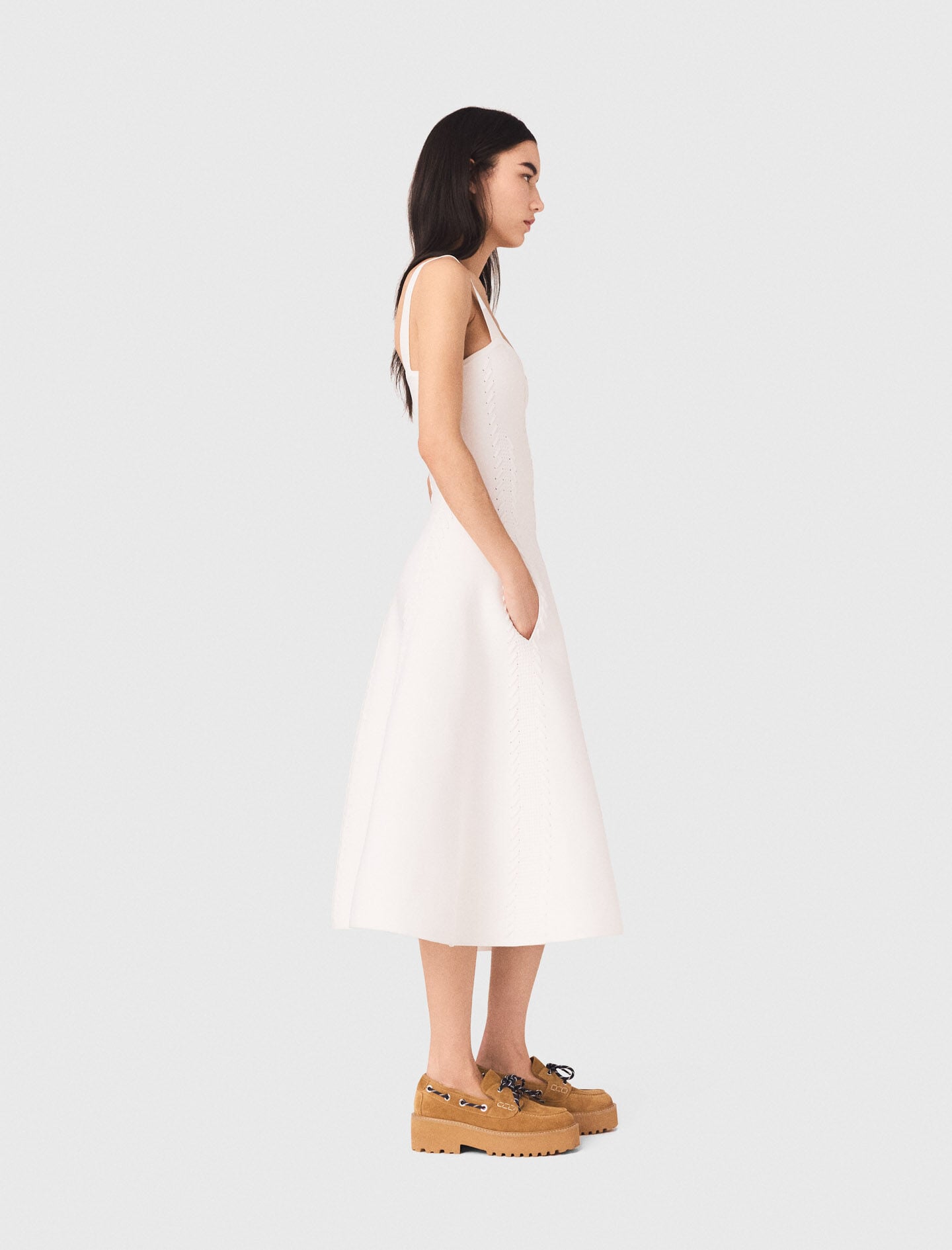 Maje Sale / Knit midi dress