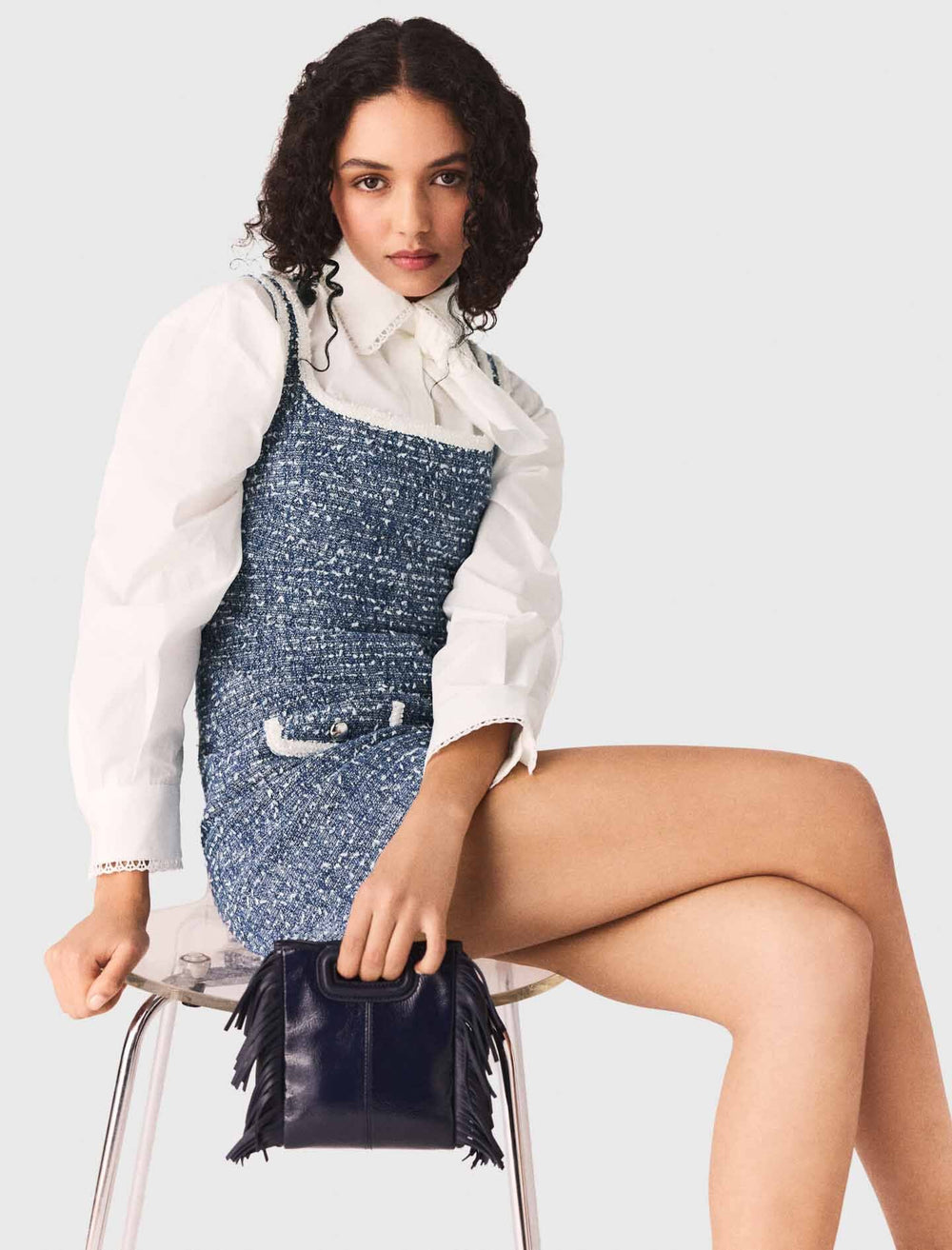 Maje On Sale / Short tweed dress
