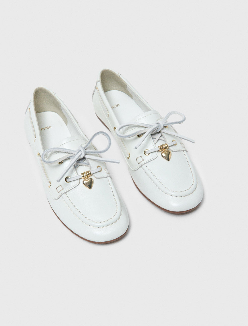 Maje Discount / Leather boat shoes