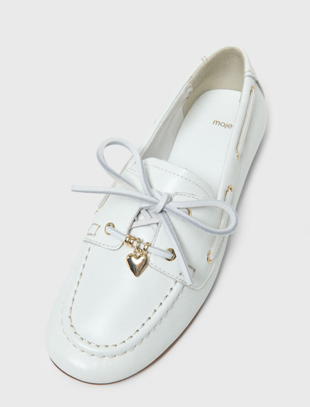 Maje Discount / Leather boat shoes