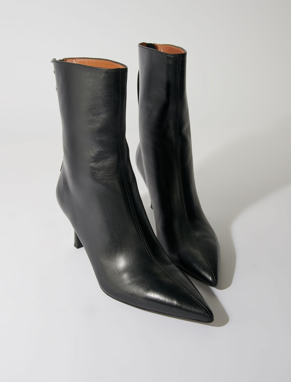 Maje Online / Leather ankle boots