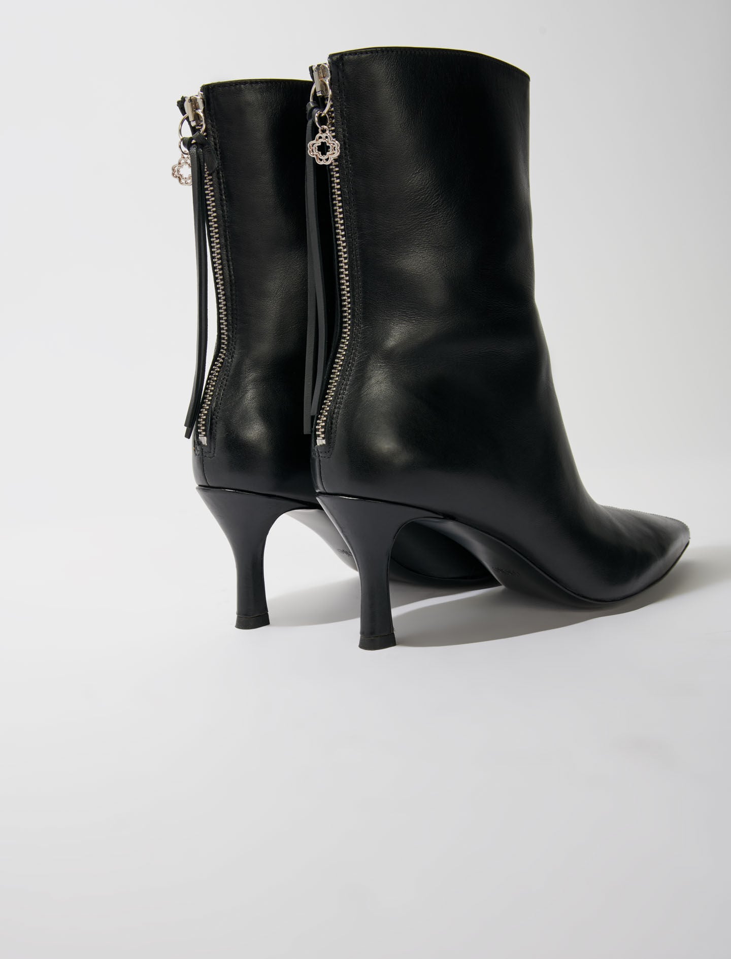 Maje Online / Leather ankle boots