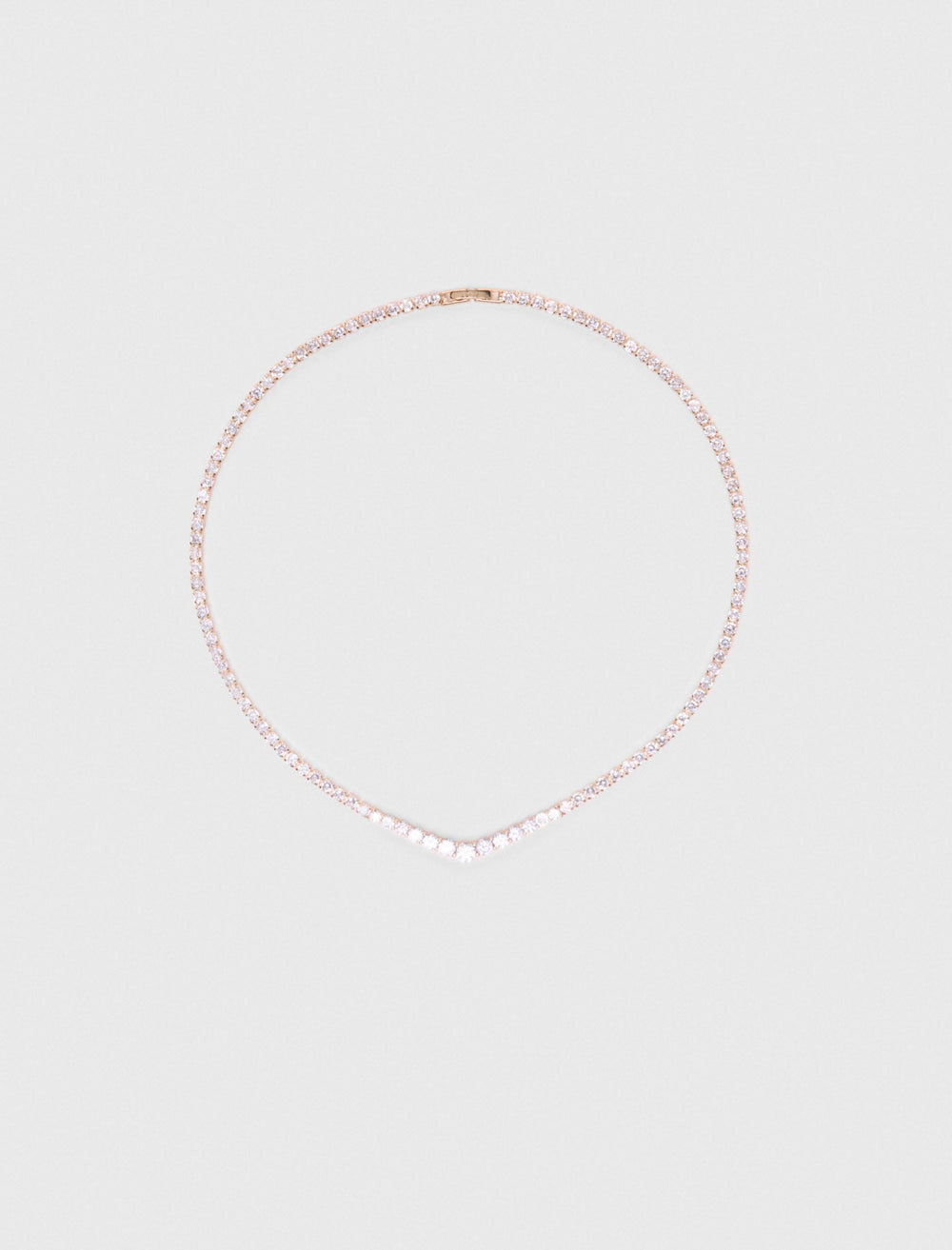 Maje Shop / Cascade diamanté necklace