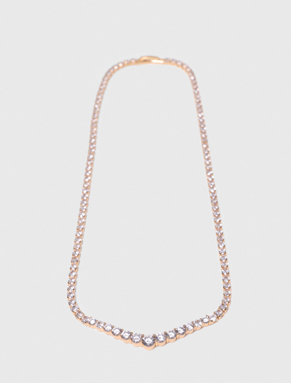 Maje Shop / Cascade diamanté necklace