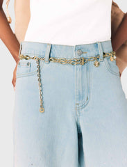 Maje Sale / Double chain belt with charms