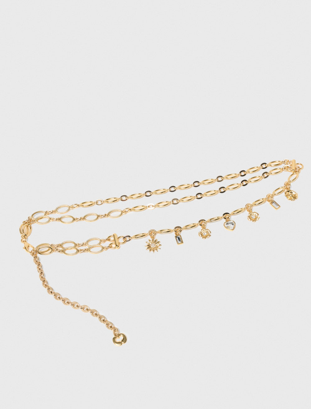 Maje Sale / Double chain belt with charms