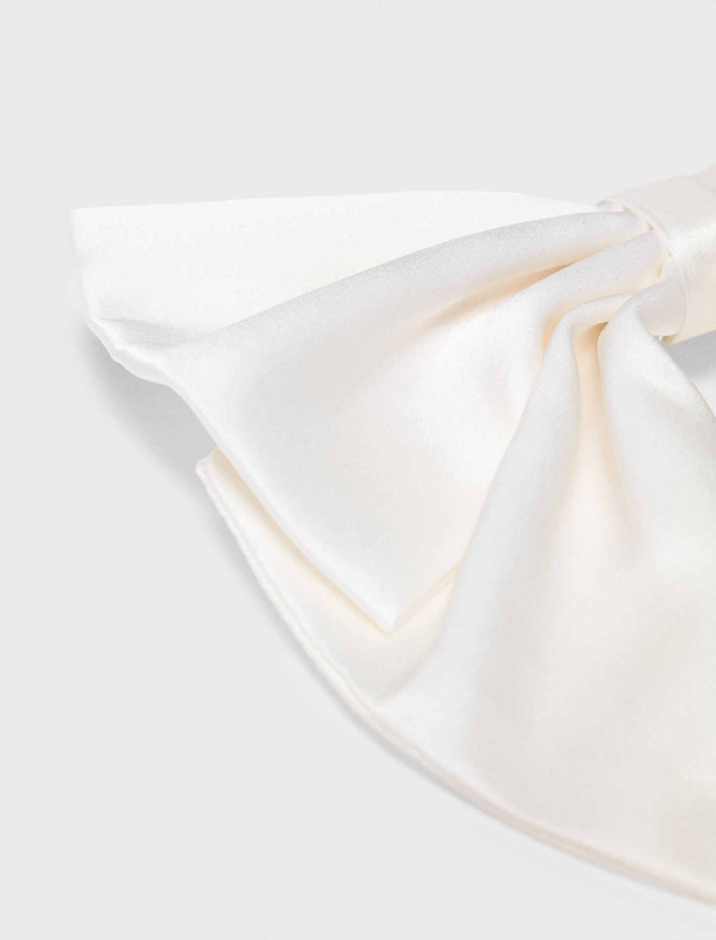 Maje New / Satin-effect bow barrette