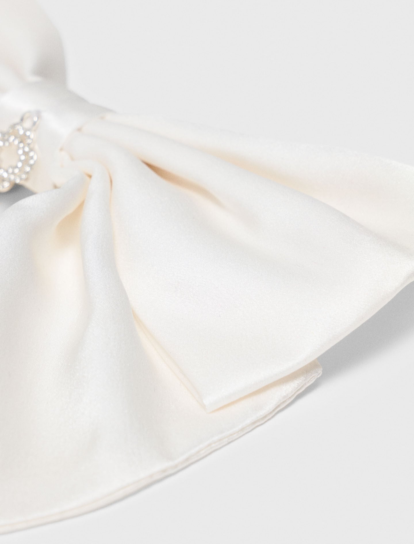 Maje New / Satin-effect bow barrette