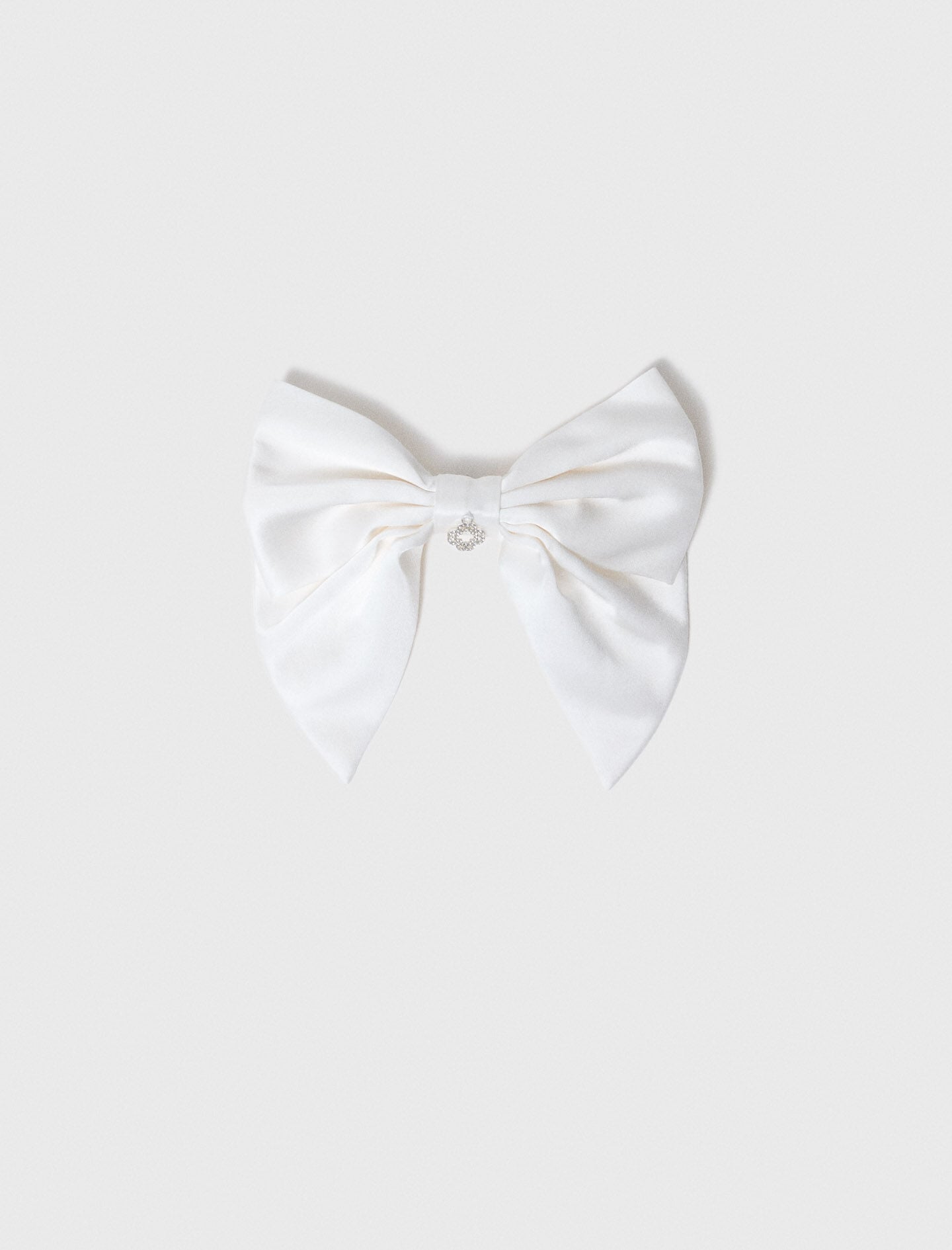 Maje New / Satin-effect bow barrette