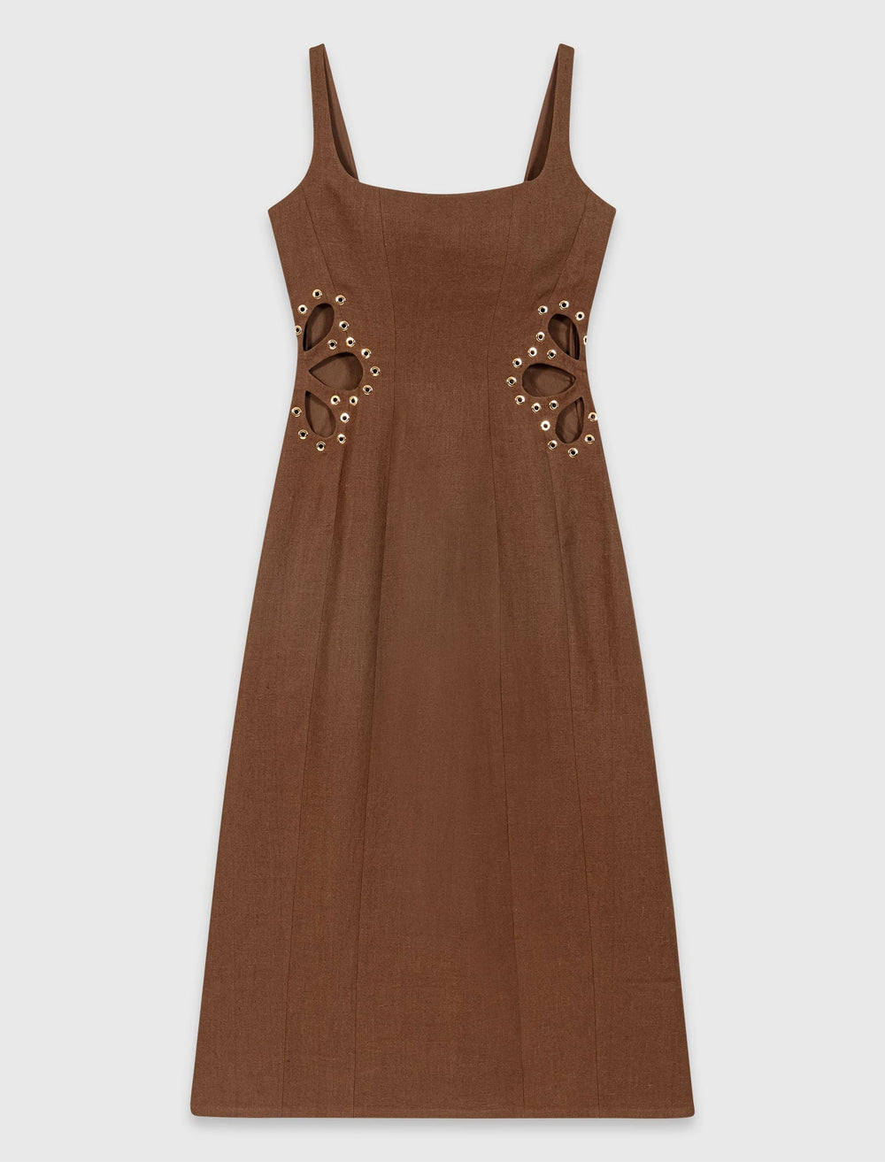 Maje Online / Linen blend maxi dress