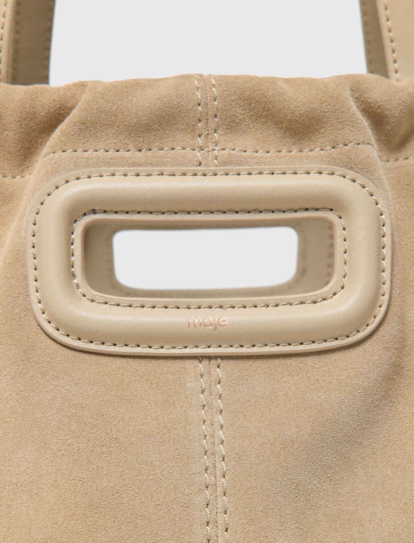 Maje Outlet / Suede Milpli tote bag