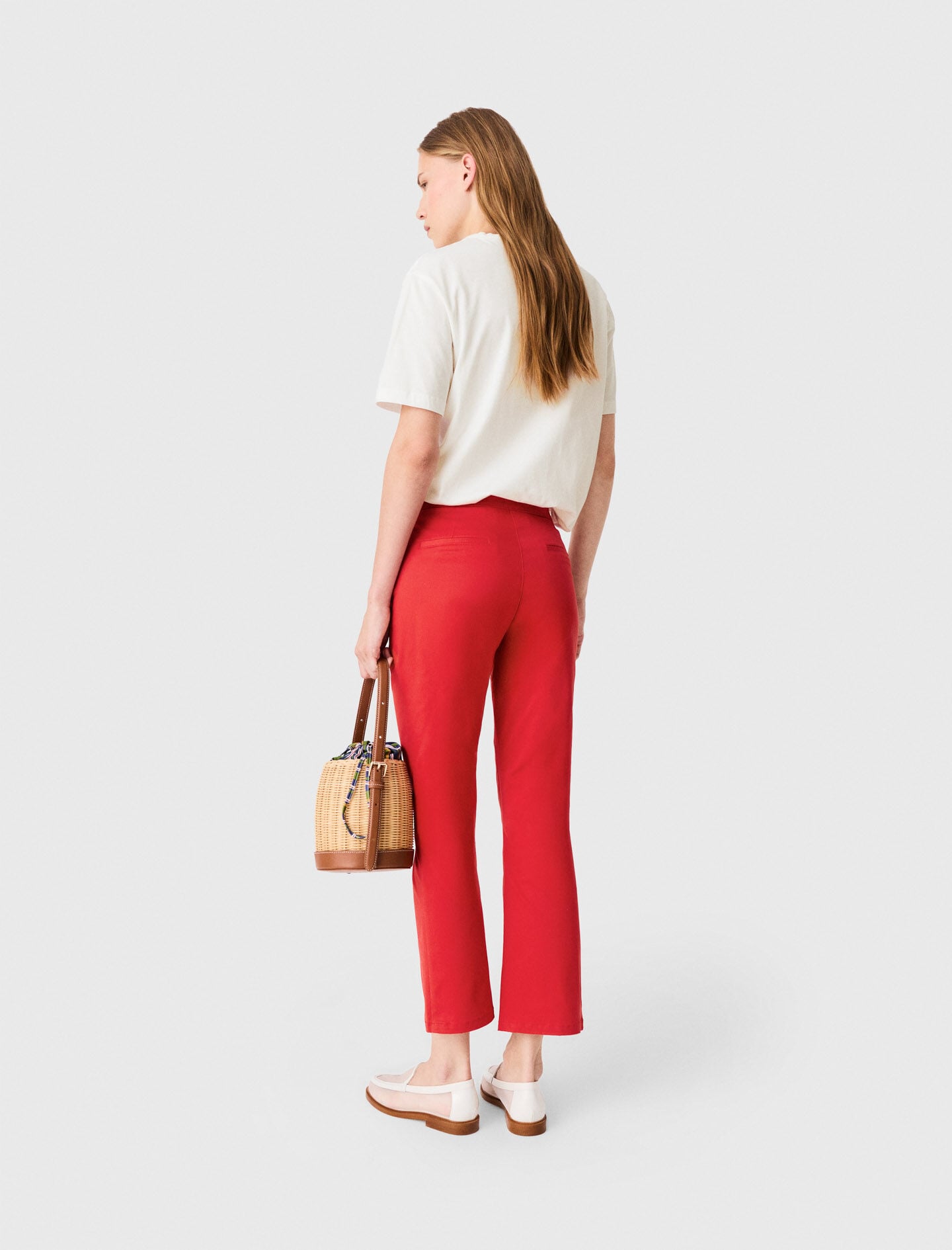 Maje New / Cotton Capri trousers