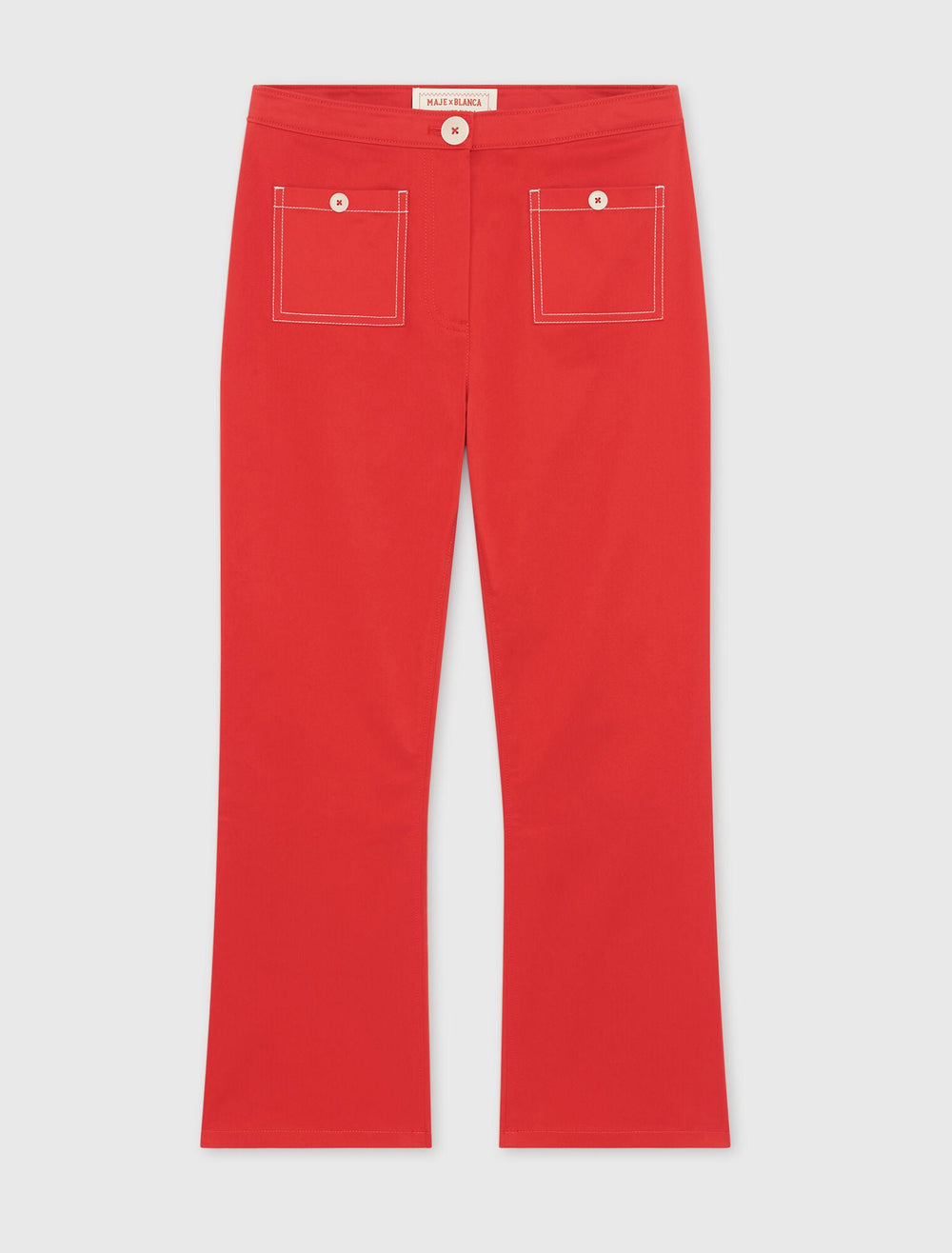 Maje New / Cotton Capri trousers