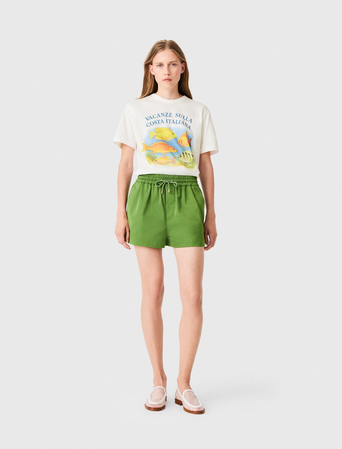 Maje Discount / Technical fabric shorts